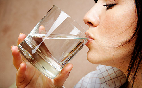 شرب ما يكفي من الماء