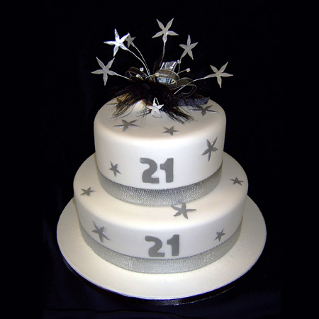 21st-birthday-cake-stars