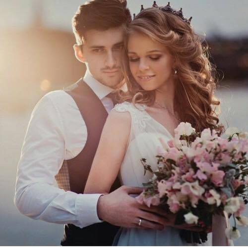 صور عروس وعريس رومانسية - ليدي بيرد