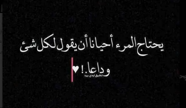 رسالة وداع وفراق أخيرة لمن تحبه - ليدي بيرد
